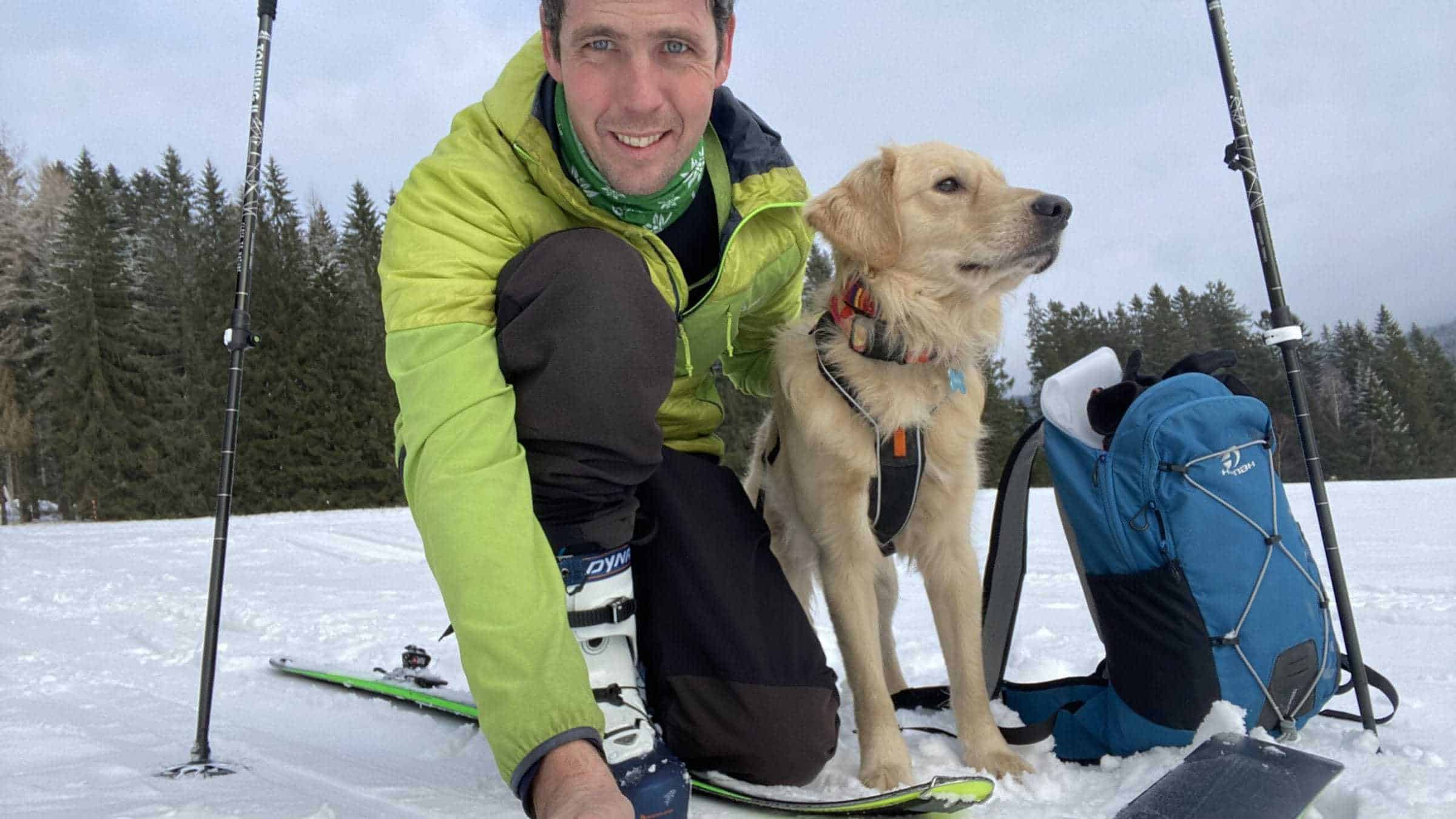 SEO konzultant Martin Matějka na skialpech